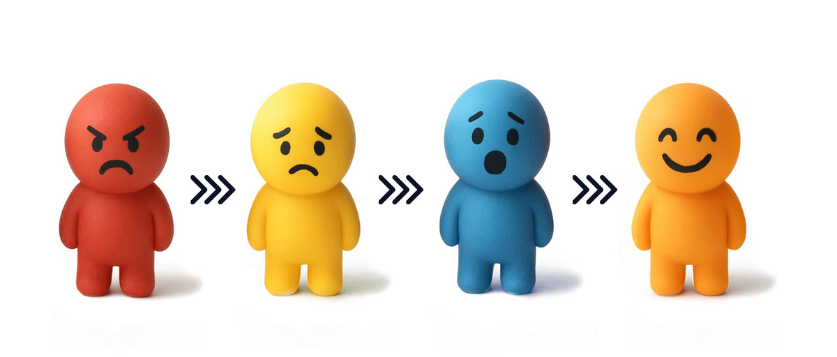 Трансформация эмоциональных состояний в расстановках: от негативных переживаний к ресурсу и радости.