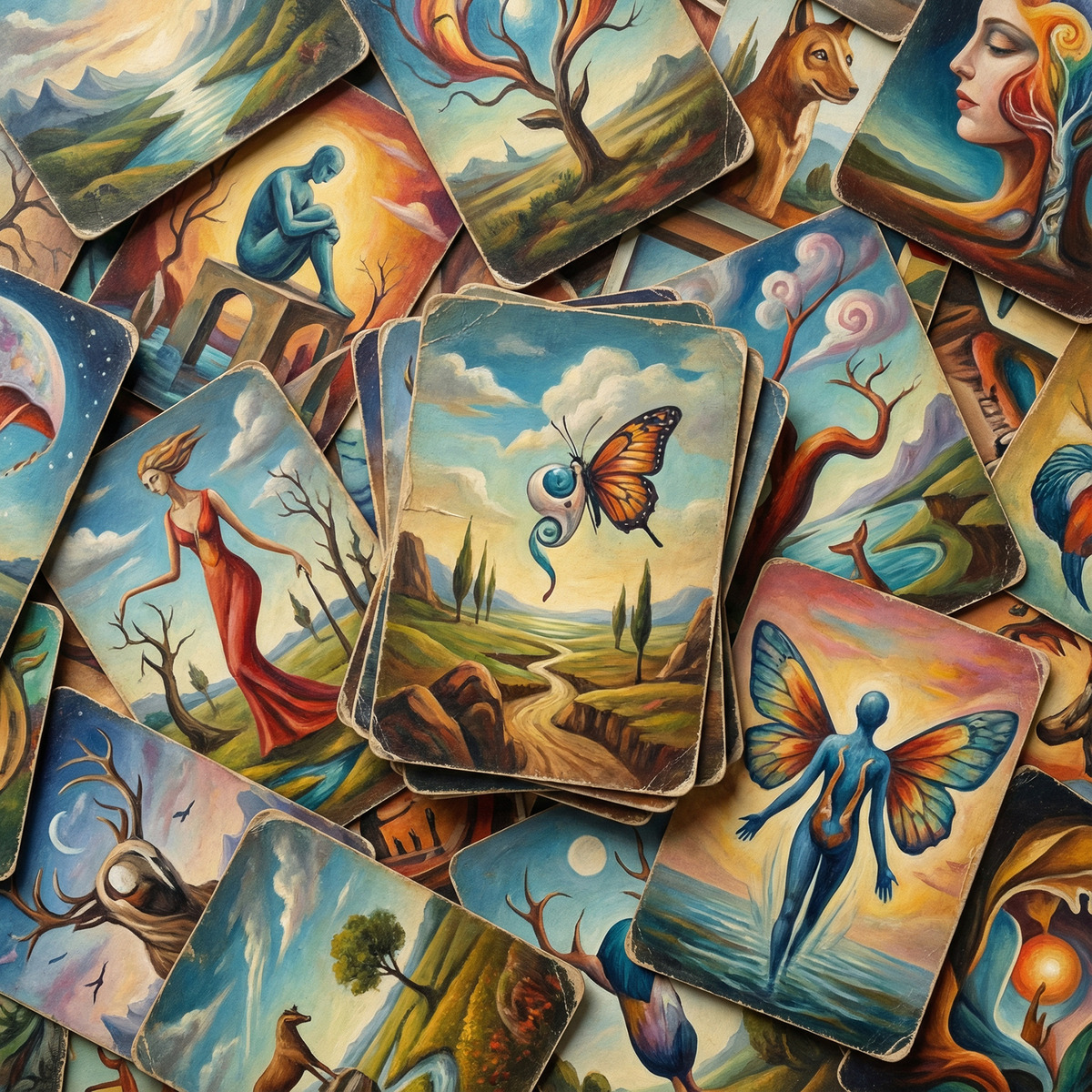 Наборы метафорических ассоциативных карт для психологических сессий.