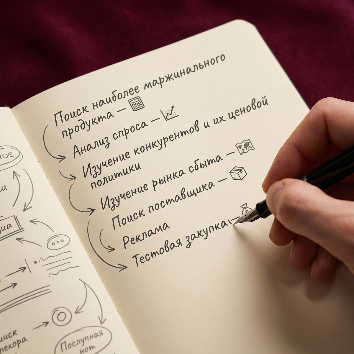 Составление плана действий и поиск внутренних ресурсов для реализации целей.