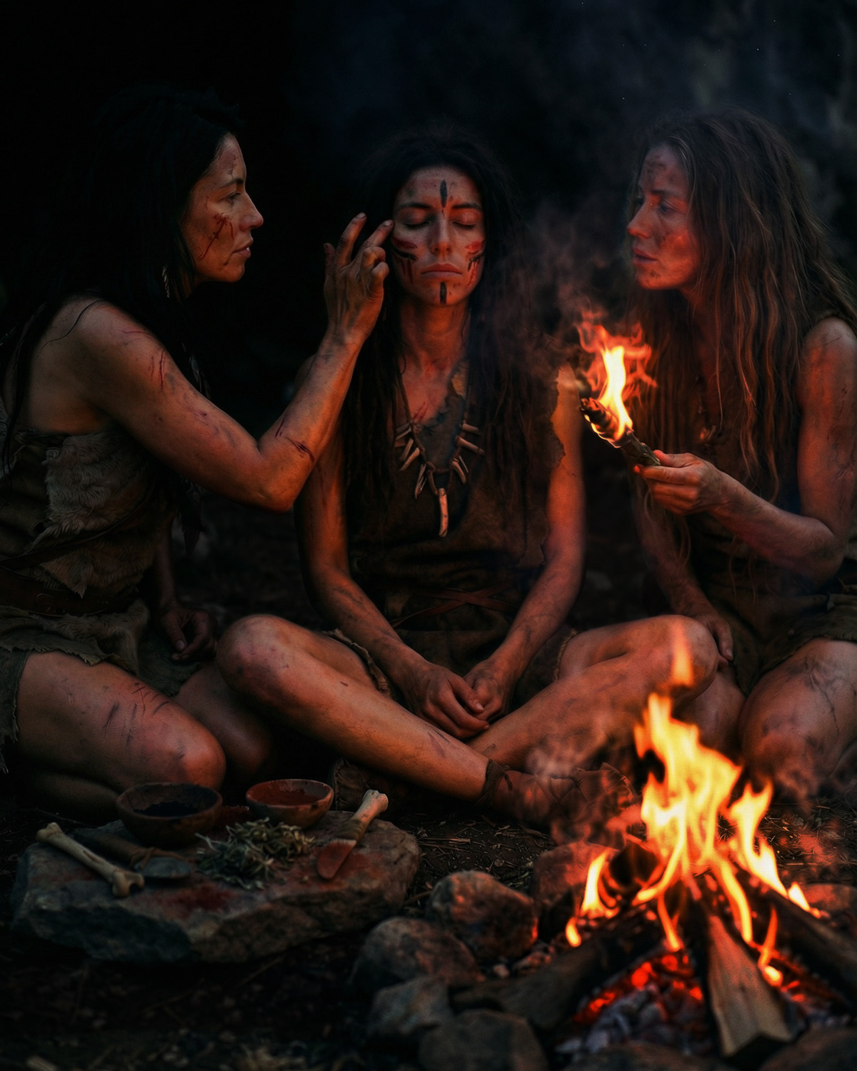 Дамы в поезде 18 века делятся новостями, символизируя доверительную атмосферу и искренность оставленных отзывов